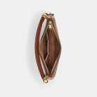 Coach Mini Payton Bag In Signature Canvas Gold Tan Brown
