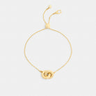 Coach Interlock Slider Bracelet Gold
