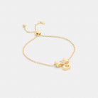 Coach Signature Bow Slider Bracelet Gold