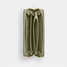 Coach Long Zip Around Wallet In Signature Leather Gold Pistachio