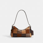 Coach Alter/Ego Small Slouchy Shoulder Bag Tan Multi