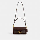 Coach Tabby Shoulder Bag 26 In Signature Canvas Brass Maple