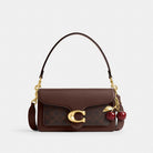 Coach Tabby Shoulder Bag 26 In Signature Canvas Brass Maple