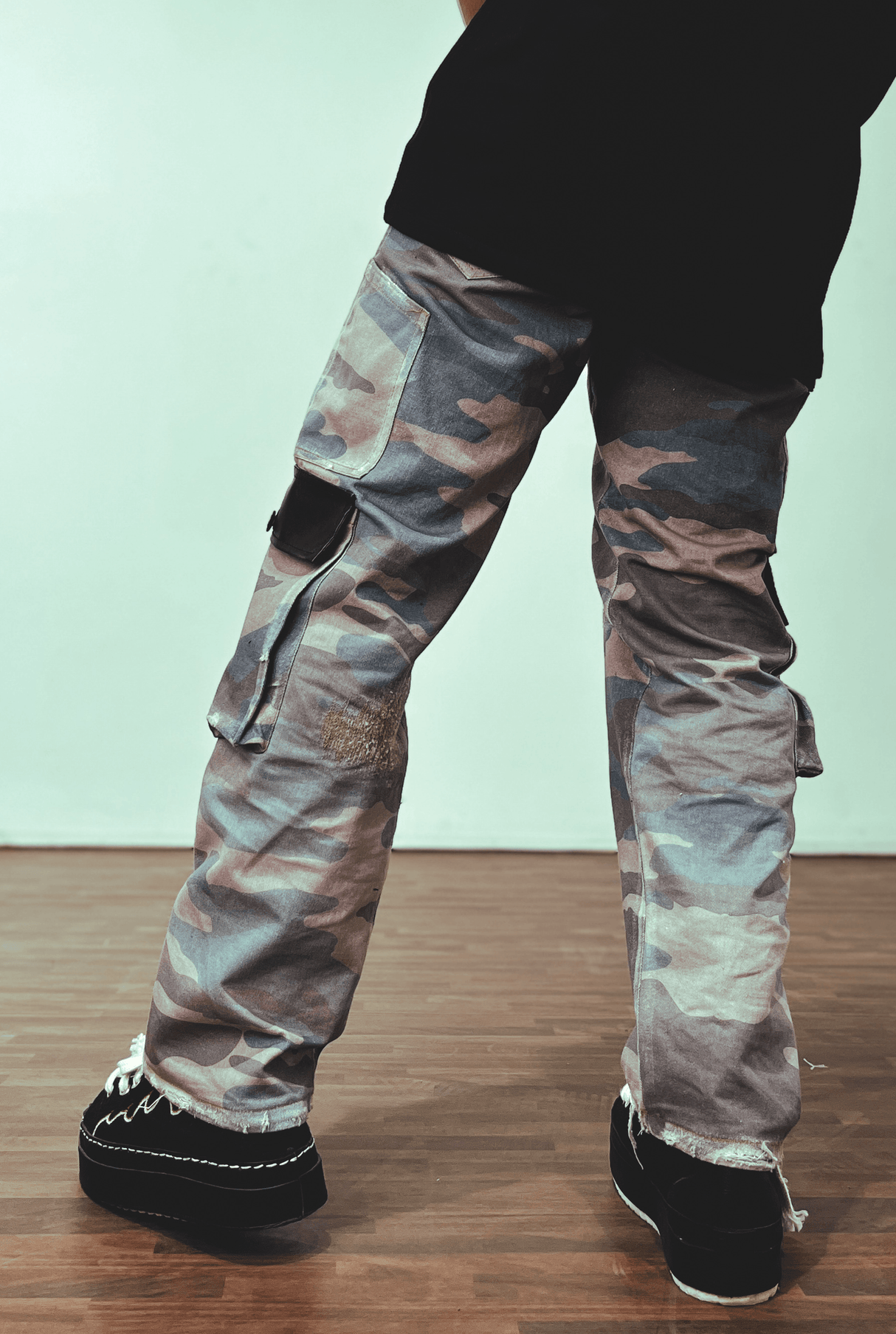 TOFFLE Camo Denim - dawntown