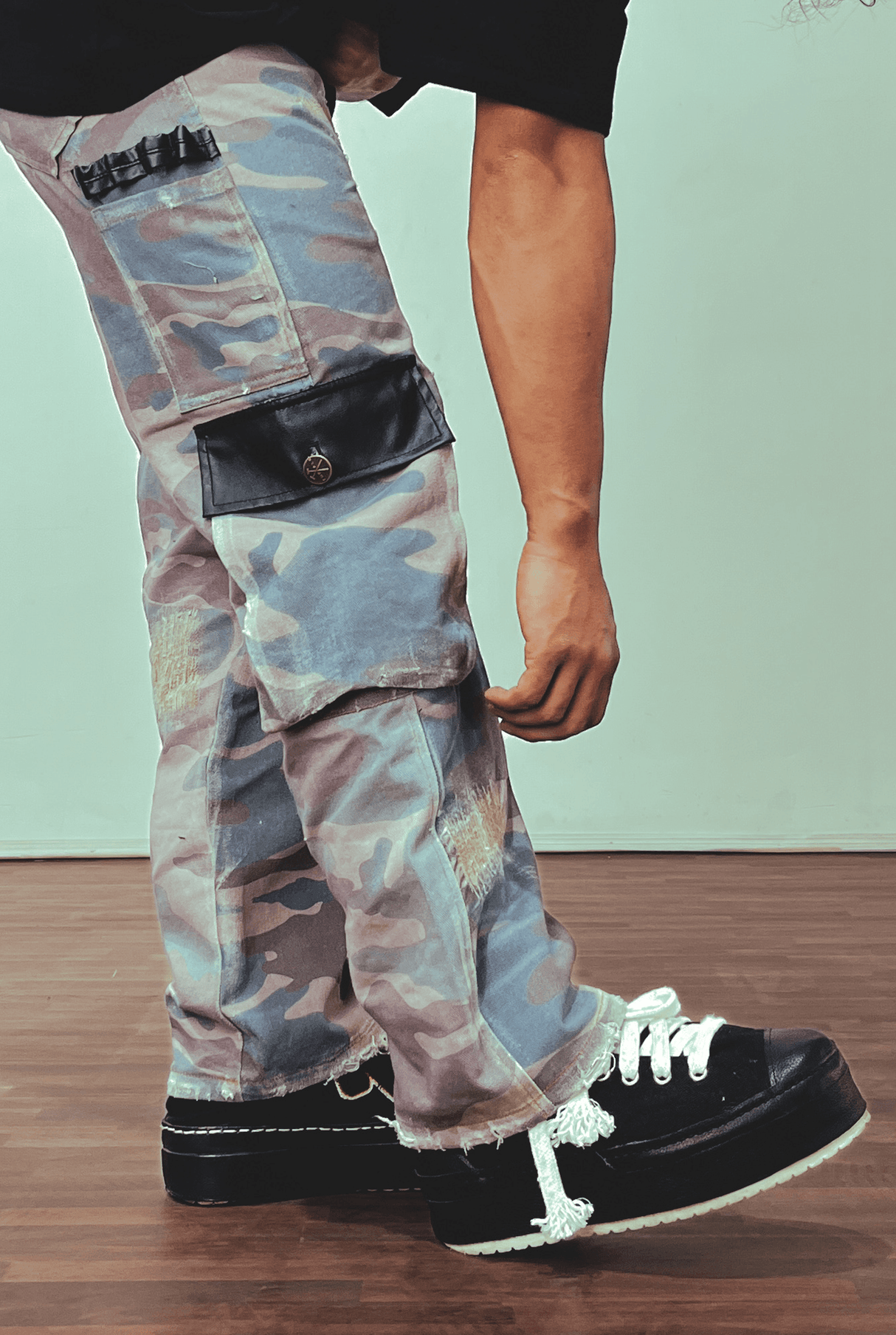 TOFFLE Camo Denim - dawntown