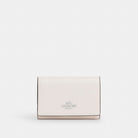 Coach Micro Wallet Silver Chalk