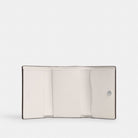Coach Micro Wallet Silver Chalk