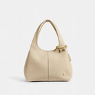 Coach Motif Chain Bag Charm Brass Multi