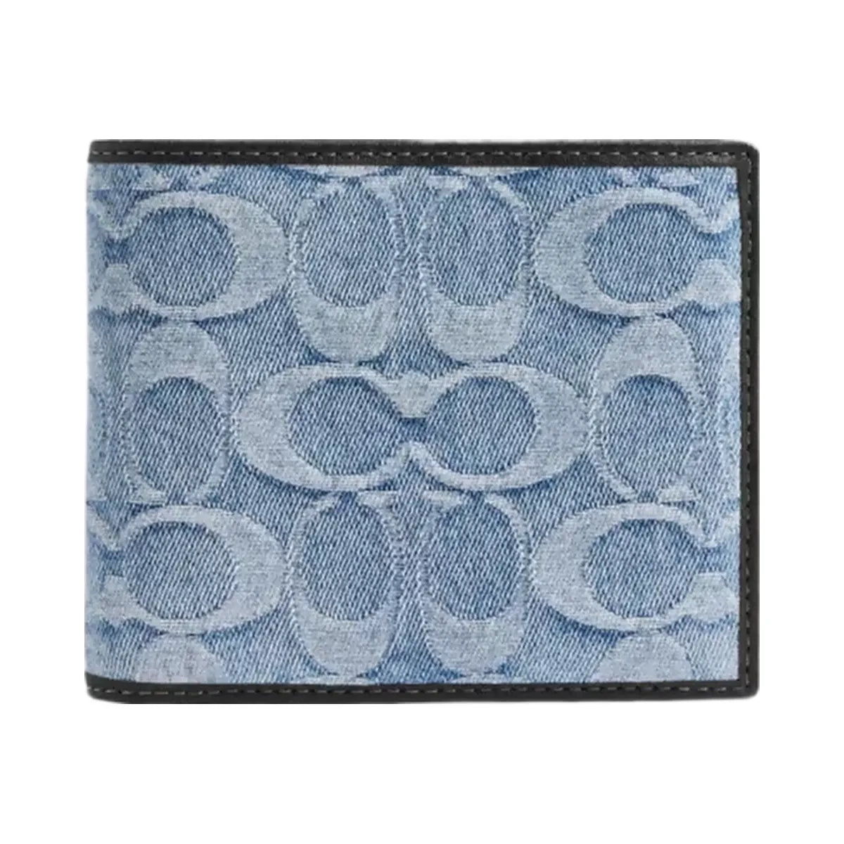 Coach 3-In-1 Wallet In Loved Signature Denim in Light Indigo