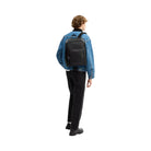 Coach Aiden Backpack In Signature Canvas in Silver Black Signature