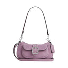 Coach Ashton Mini Shoulder Bag in Silver Light Violet