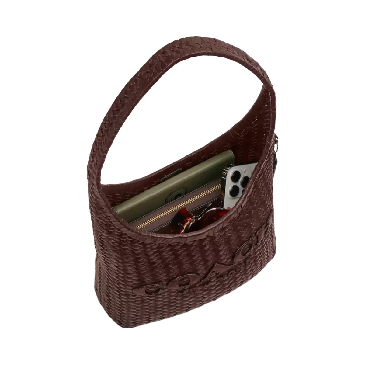 Coach Brooklyn Shoulder Bag 28 in Brass Maple