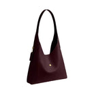 Coach Brooklyn Shoulder Bag 28 in Brass Merlot
