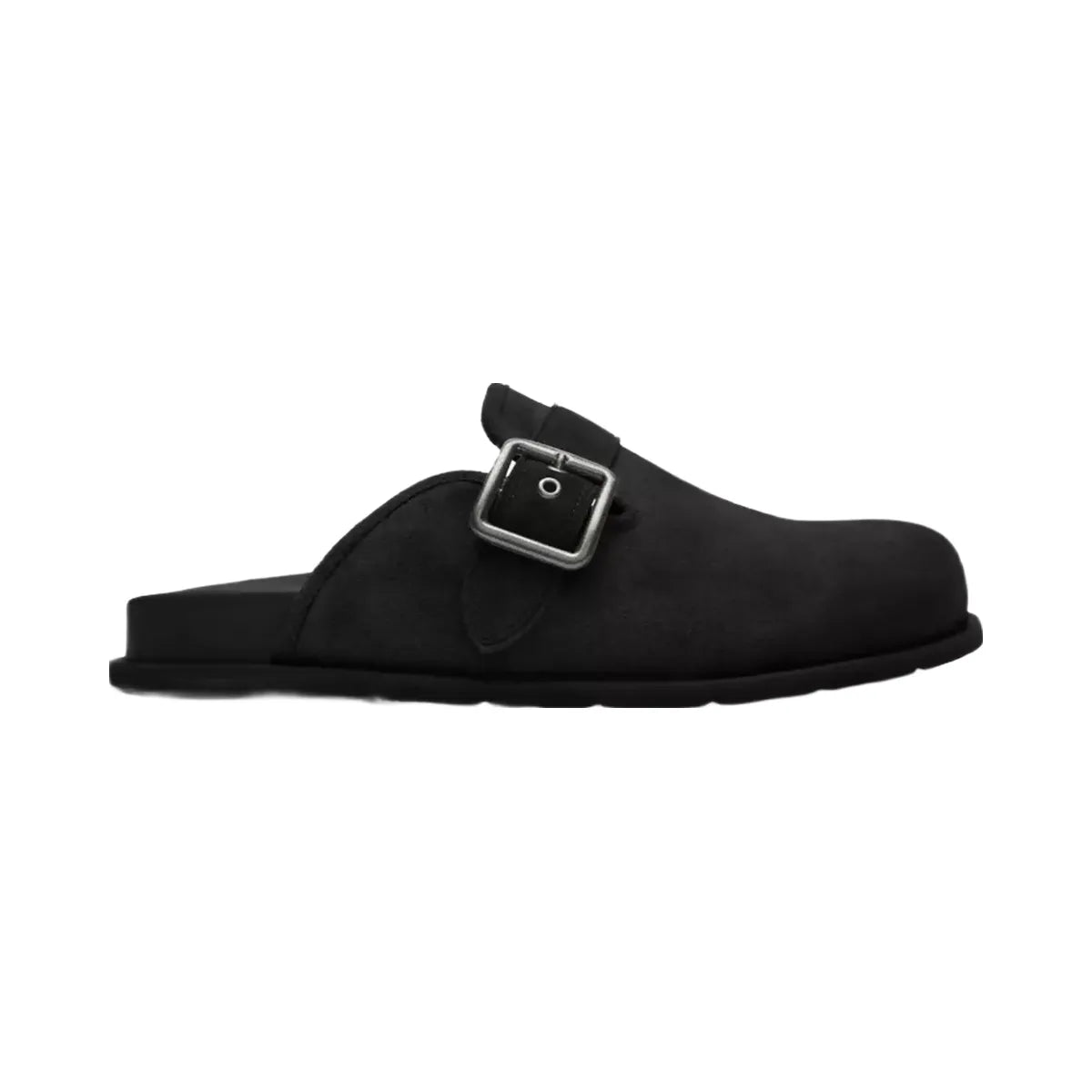 Coach Buckle Clog in Black