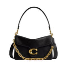 Coach Chain Tabby Shoulder Bag in Brass Black