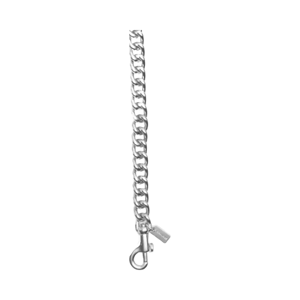 Coach Chunky Chain Shoulder Strap in Silver