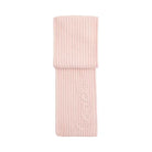 Coach Script Knit Muffler in Pink