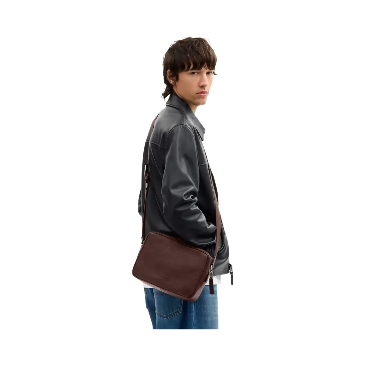 Coach Colton Crossbody Bag 25 in Silver Maple