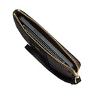 Coach Corner Zip Wristlet in Gold Taupe