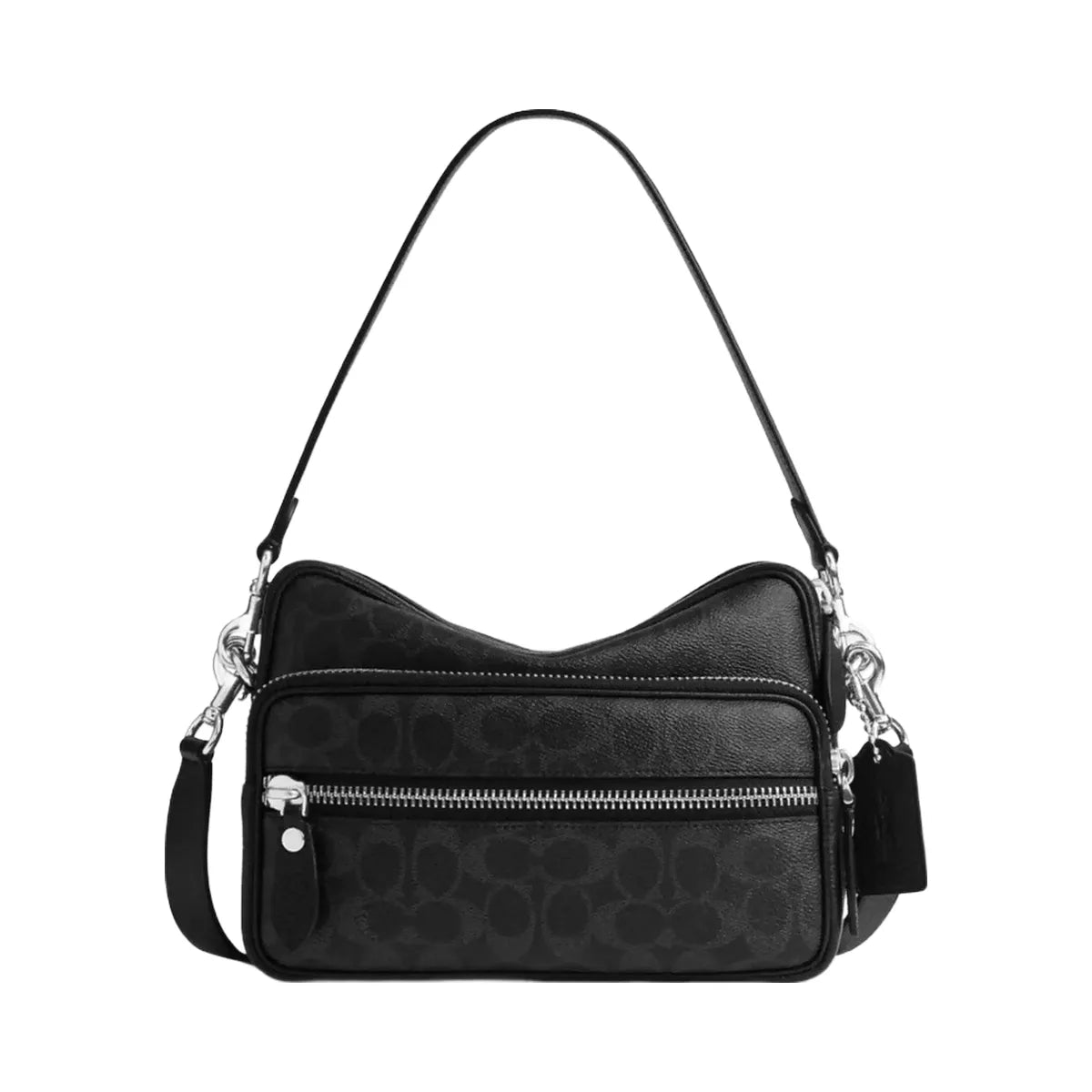 Coach Dakota Crossbody Bag In Signature Canvas in Black Signature