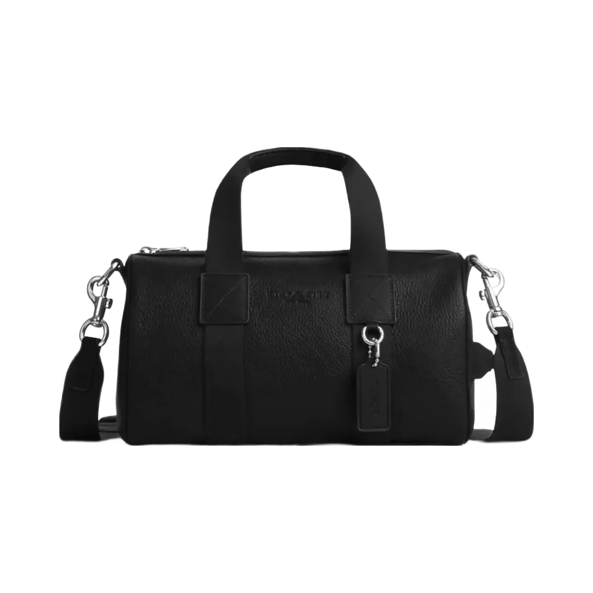 Coach Explorer Duffle Bag 28 in Silver Black