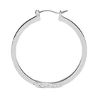 Coach Hoop Earrings in Silver