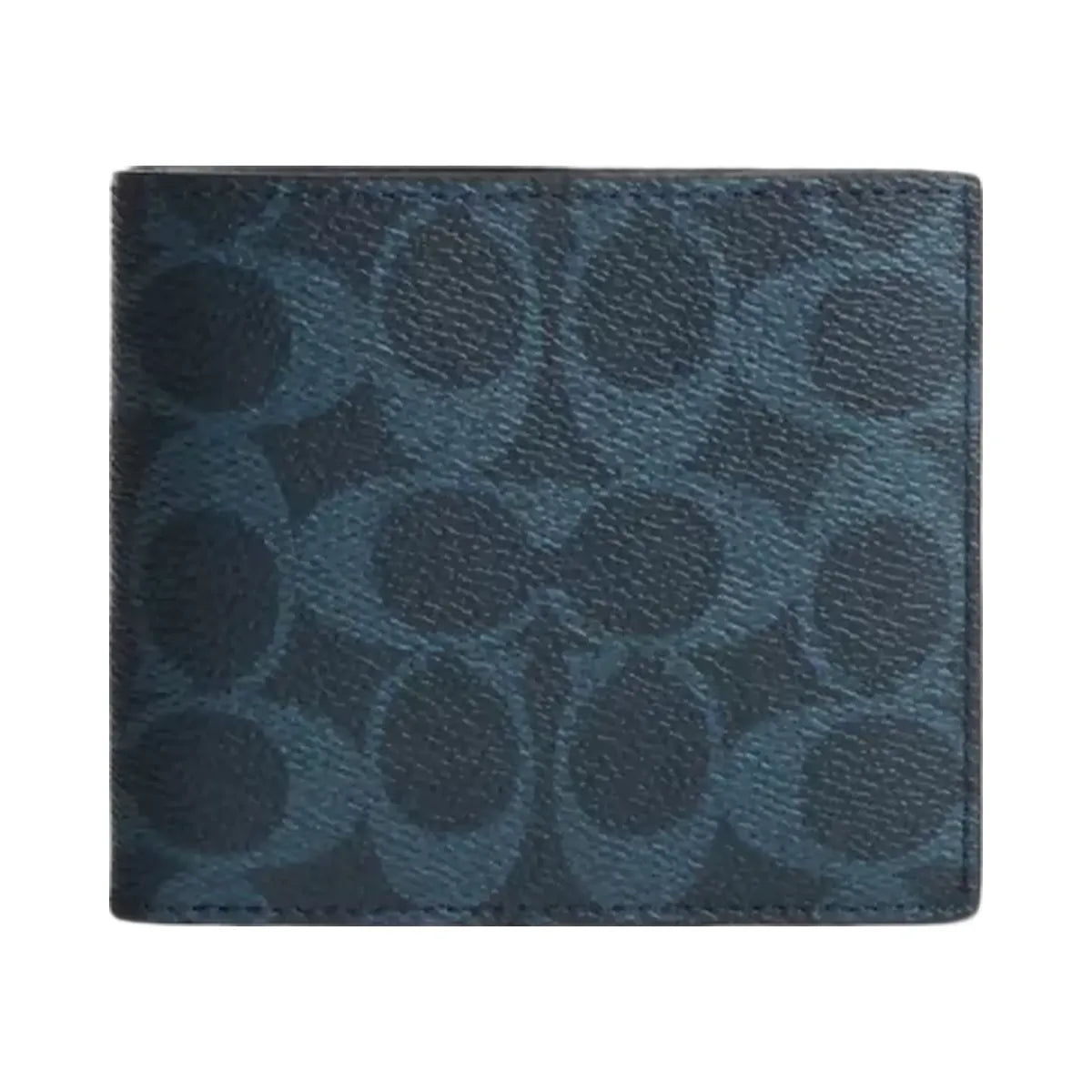 Coach Id Billfold Wallet In Signature Canvas in Ink Blue