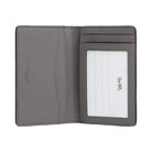 Coach Id Card Wallet In Signature Canvas With Patches in Grey Multi.