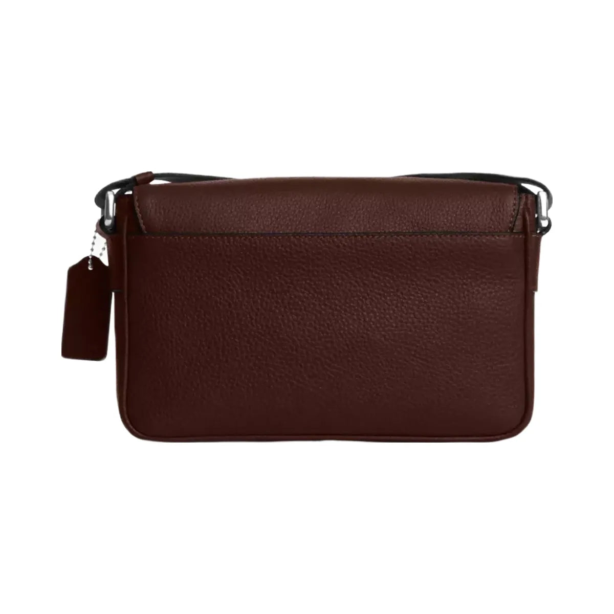 Coach Jack Small Flap Crossbody Bag in Silver Maple