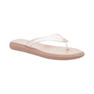 Coach Jelly Flip Flop In Signature in Candy Pink