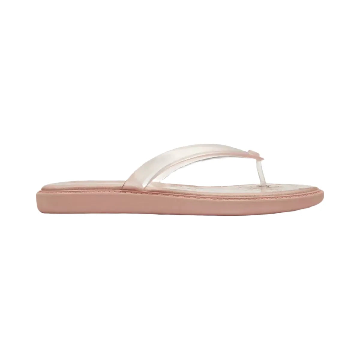 Coach Jelly Flip Flop In Signature in Candy Pink
