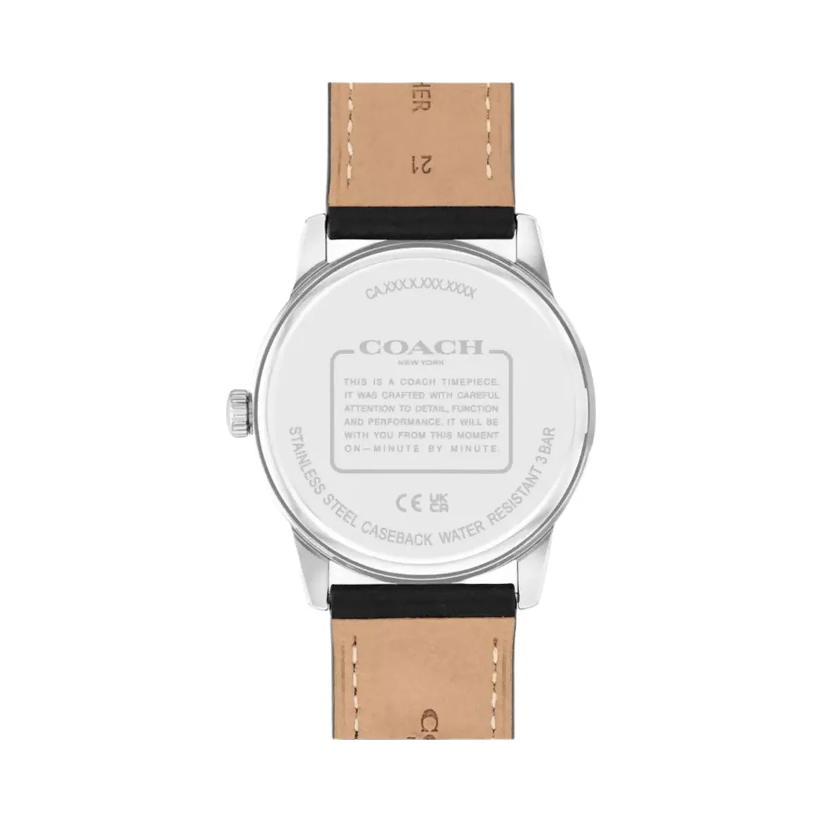 Coach Keane Watch, 39 Mm in Black