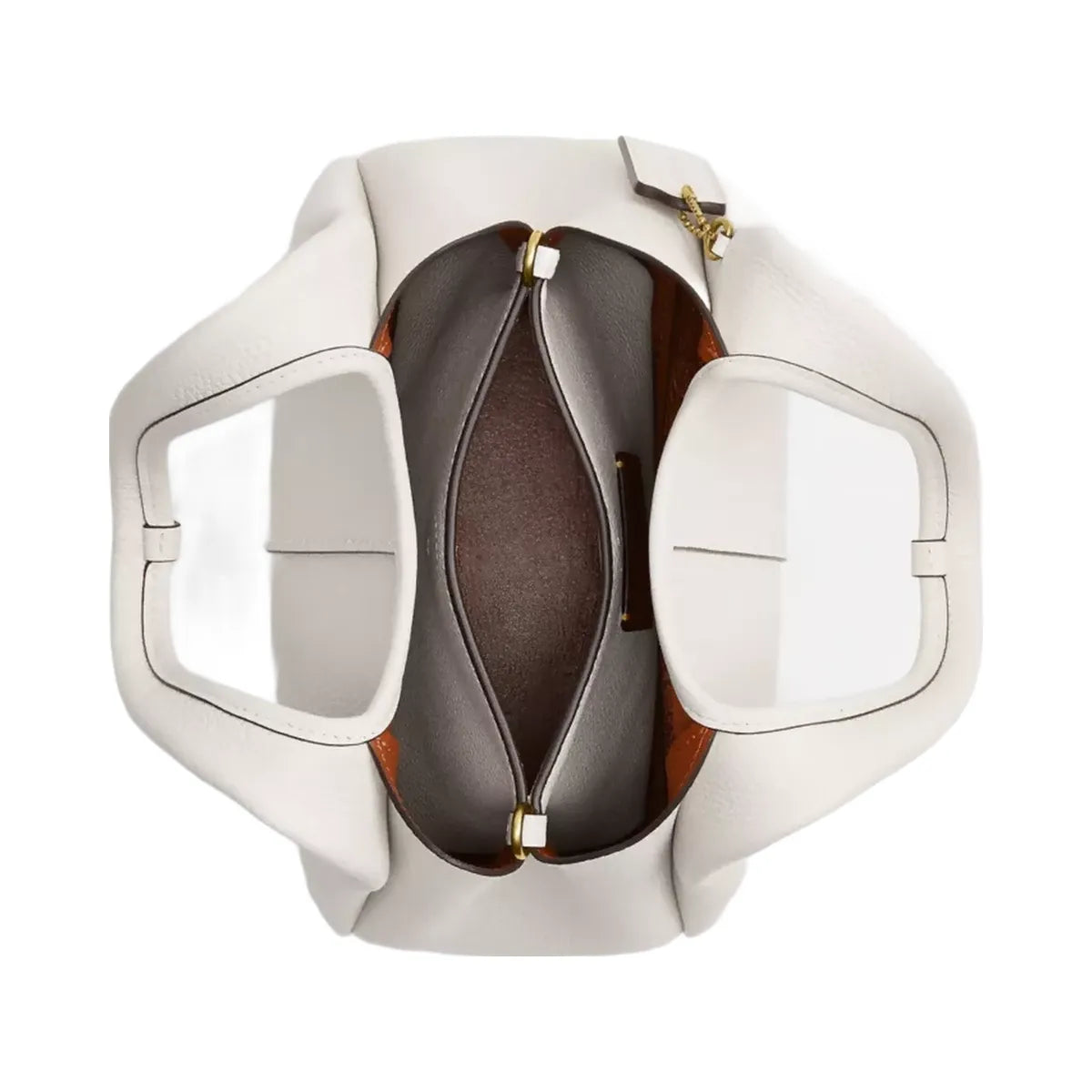 Coach Lana Shoulder Bag 23 in Brass Chalk