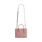 Coach Maggie Small Tote Bag In Signature Leather in Gold Pink Petal