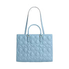 Coach Maggie Tote Bag In Signature Leather in Gold Azure