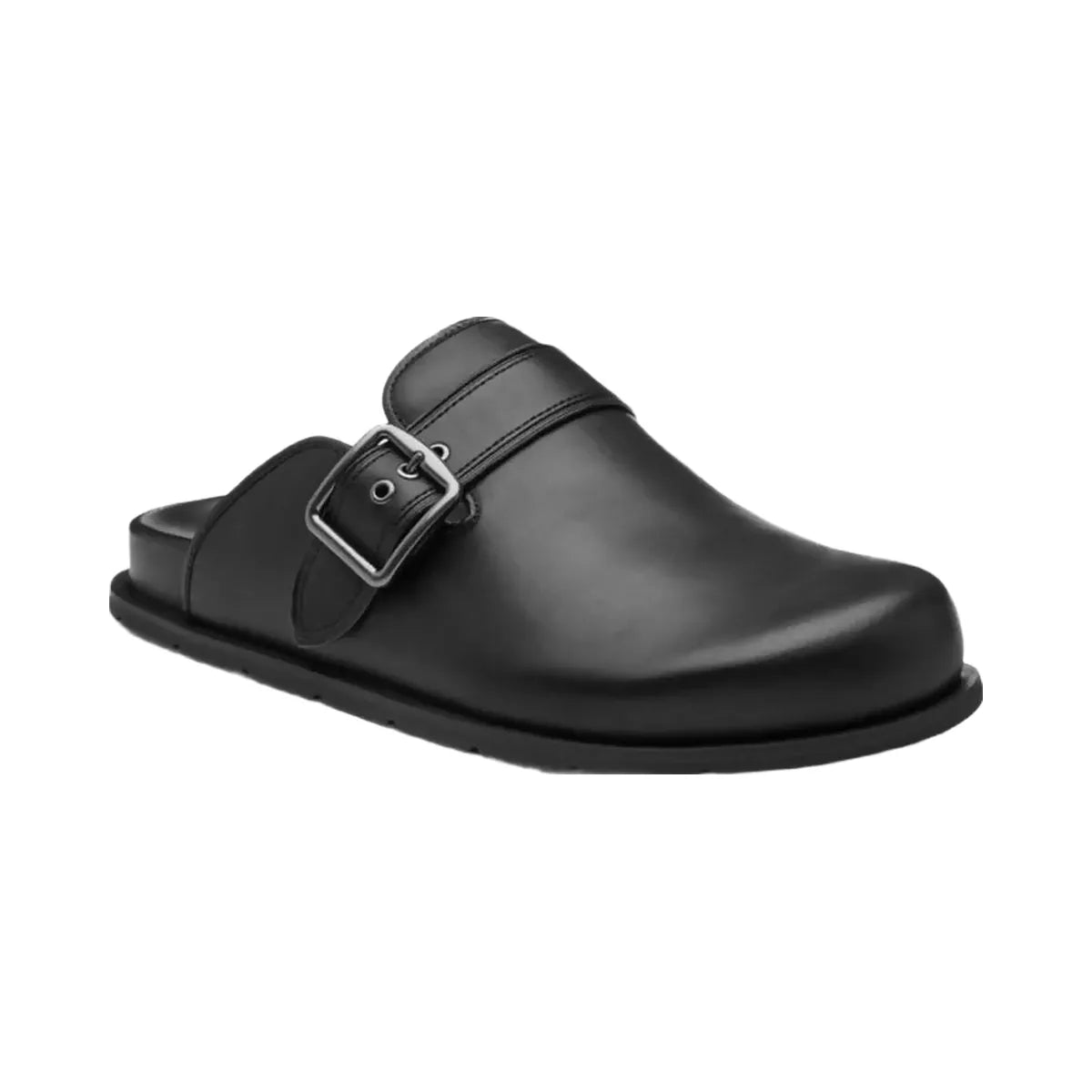 Coach Men's Buckle Clog Black