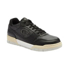 Coach Men's Soho Sneaker With Signature Canvas Charcoal Black