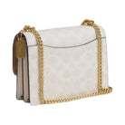 Coach Mini Klare Crossbody Bag In Signature Canvas in Gold White Chalk
