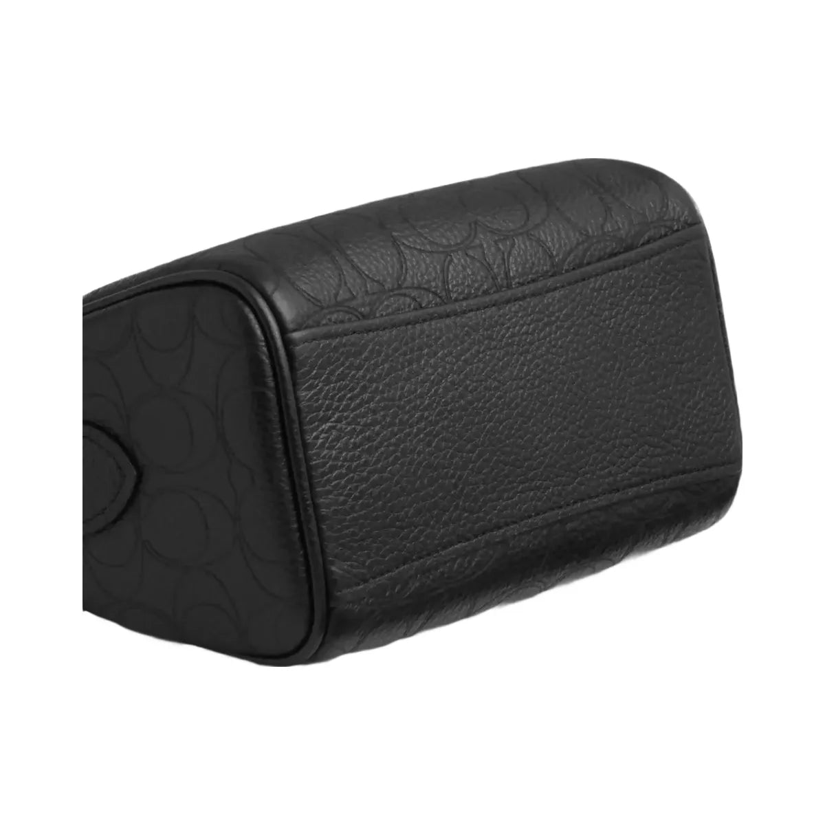 Coach Mini Rowan Crossbody Bag In Signature Leather in Gold Black