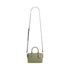 Coach Mini Rowan Crossbody Bag In Signature Leather in Gold Pistachio
