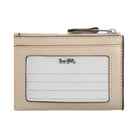 Coach Mini Skinny Id Case in Silver Ivory