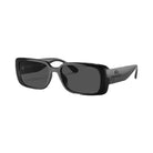 Coach Narrow Rectangle Sunglasses in Black
