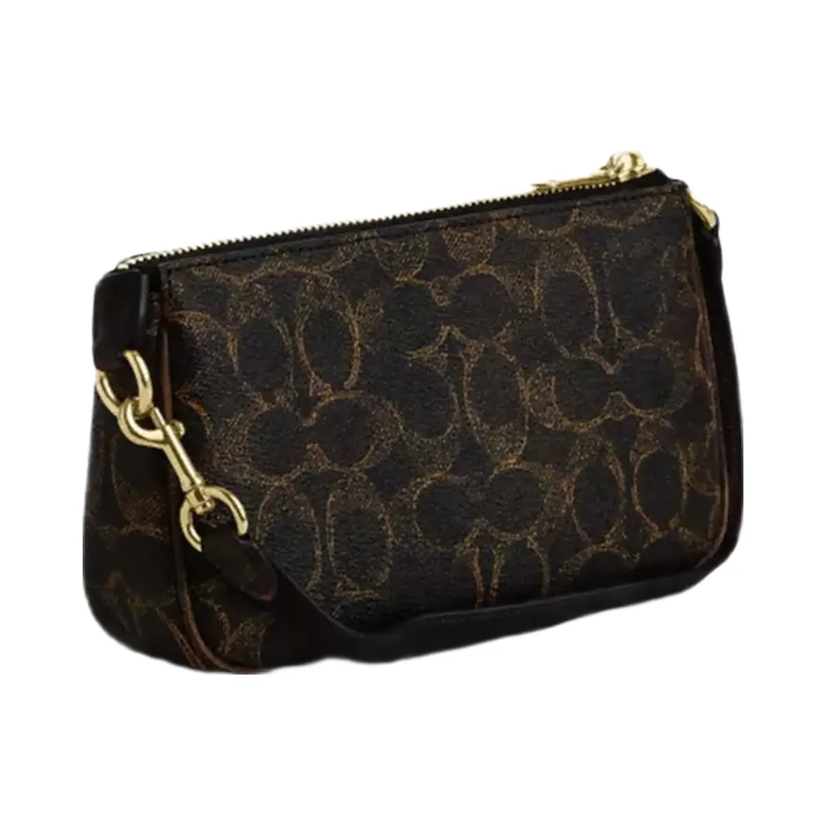 Coach Nolita 19 In Loved Signature Canvas With Charms in Gold Brown