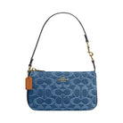 Coach Nolita 19 In Signature Denim in Gold Indigo