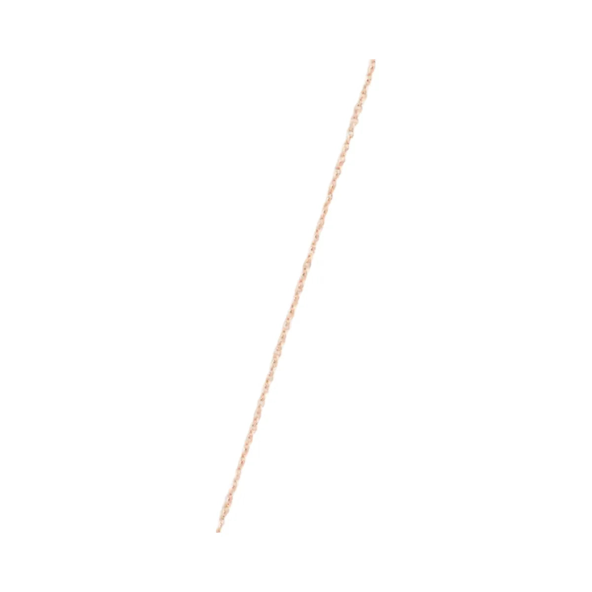 Coach Pave Signature Necklace in Rose Gold