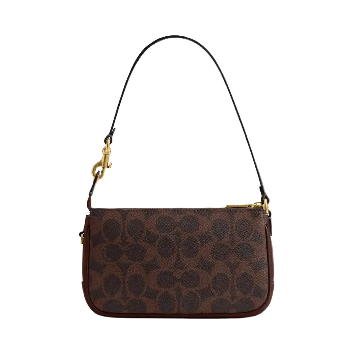 Coach Plaza Bag 18 In Signature Canvas in Brass Maple