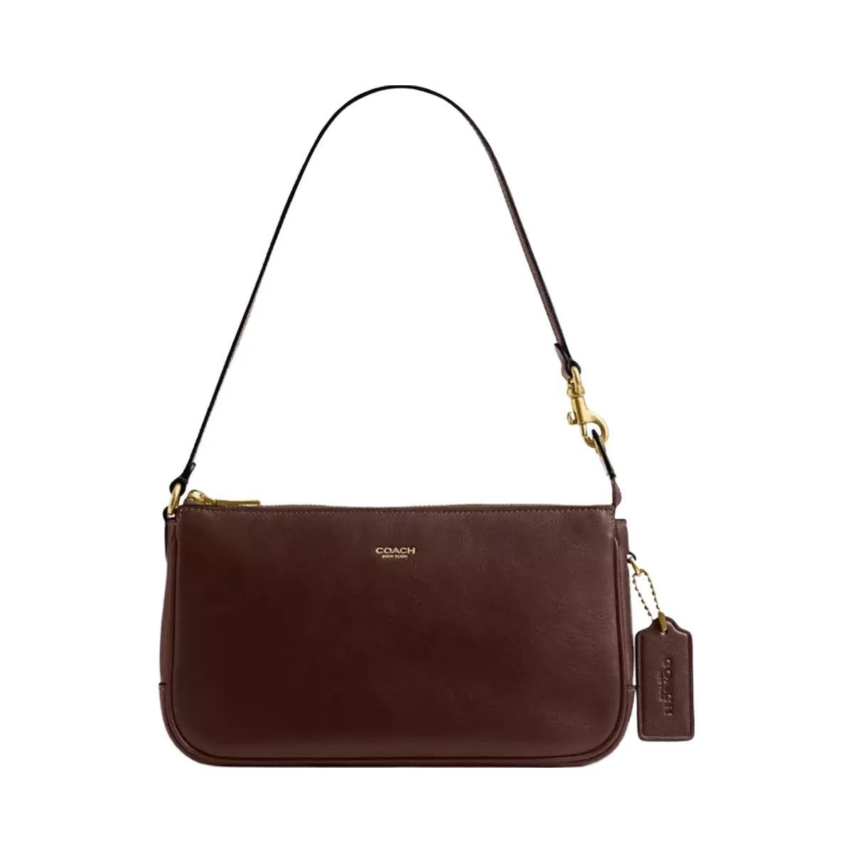 Coach Plaza Bag in Brass Maple