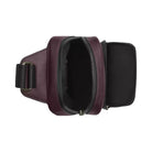 Coach Racer Sling Pack In Signature Canvas in Gunmetal Black Currant