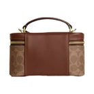Coach Rainer Crossbody Bag 18 In Signature Canvas in Gold Tan Brown