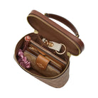 Coach Rainer Crossbody Bag 18 In Signature Canvas in Gold Tan Brown